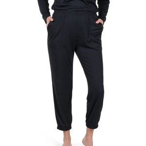 Athleta NWT Wind Down Sleep Jogger in Black, sz L